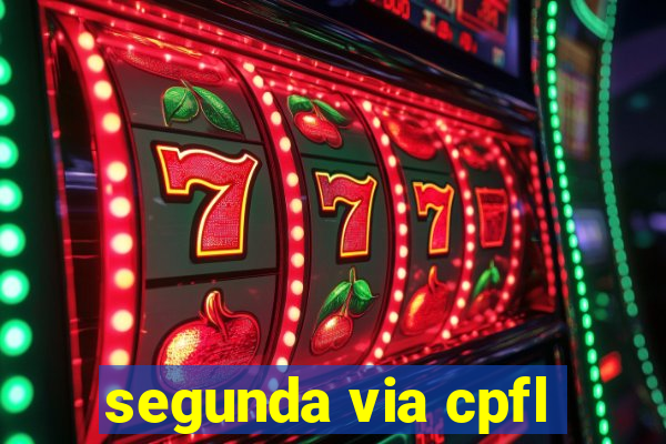 segunda via cpfl